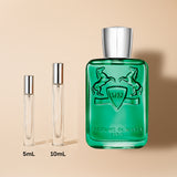 Parfums de Marly Greenley 5ml and 10ml decant with full bottle